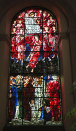 St Philips Cathedral Edward Burne Jones Last Judgement window