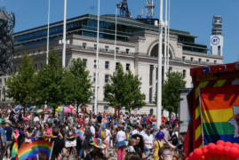 Birmingham Pride in Centenary Square
